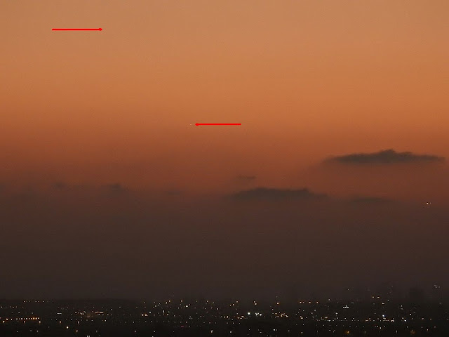 Venus and Mercury in clouds