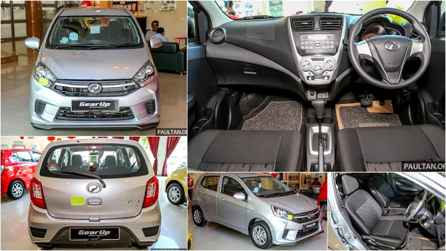 Jeraul: New Perodua Axia Facelift 2017