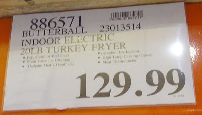 Deal for the  Butterball 23013514 Indoor Electric Turkey Fryer at Costco