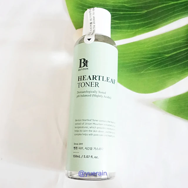 Benton Heartleaf toner