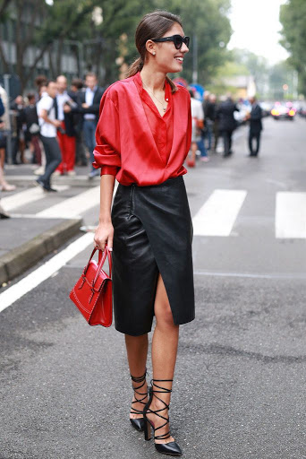 Inspiration Style Wears A Line Skirt