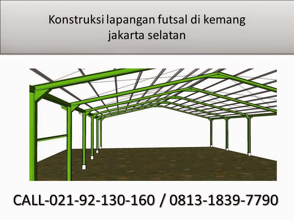 lapangan futsal gondut konstruksi baja wf