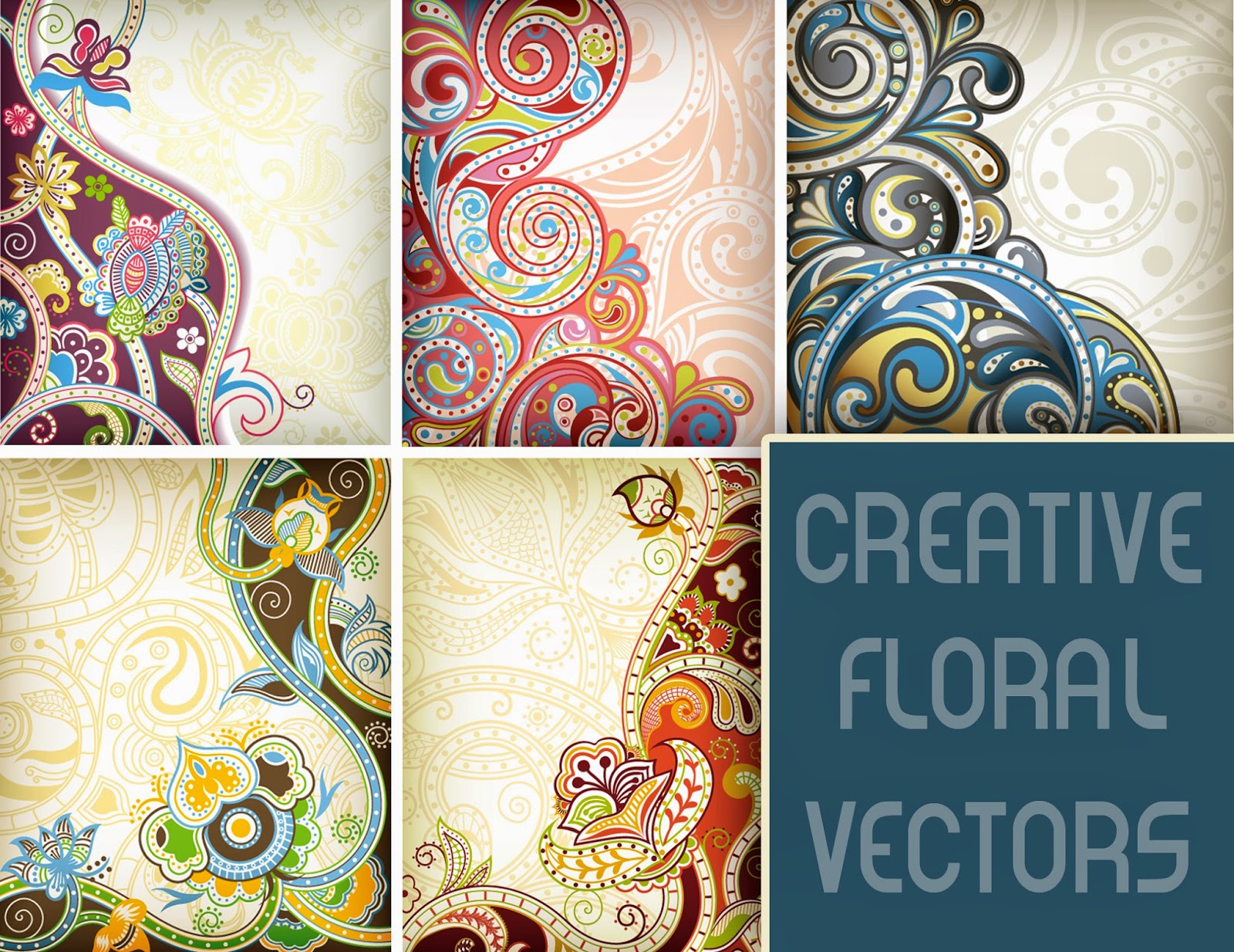 Floral background Vector  Files  Free Downloads naveengfx