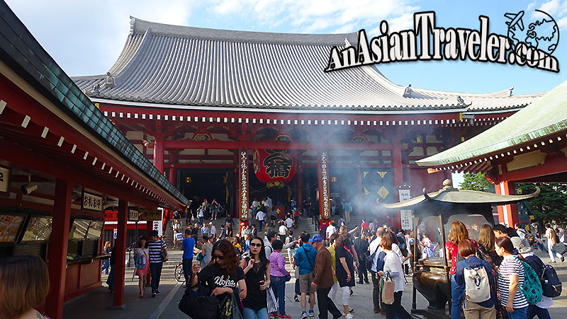 Hondo Main Hall and the Incense Burner