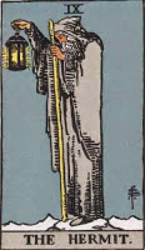 Tarot Card Meaning For The Hermit Rws And Thoth