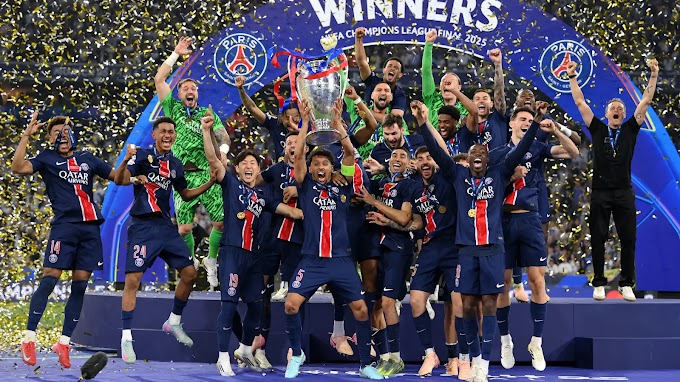 PSG campeão da Champions League: o recorde que Desiré Doué bateu na final contra a Inter de Milão
