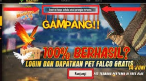  Pet Falcon ini hadir pada pertengahan tahun  Cara Mendapatkan Pet Falcon di FF Terbaru