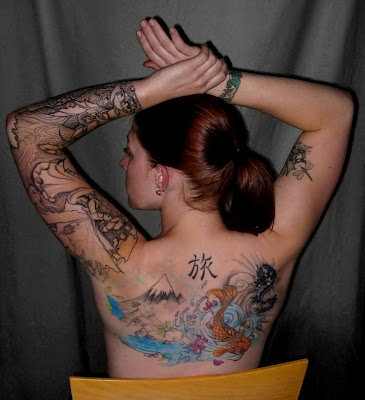 dragon tattoo women