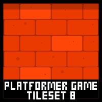 City Platformer Game Tile Set