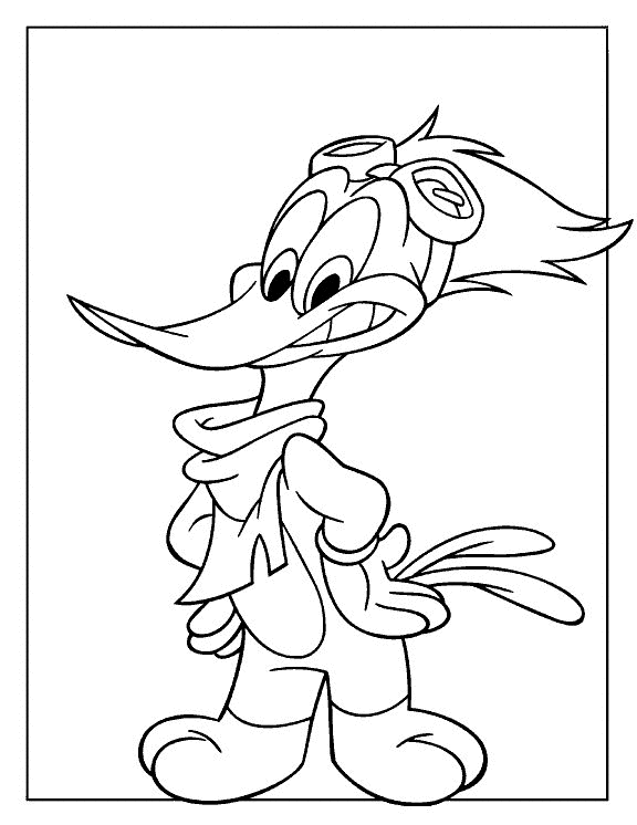 Download Woody Woodpecker Coloring Pages