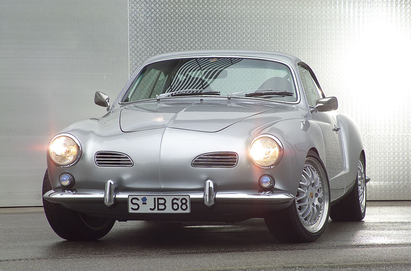 The Karmann Ghia was designed as more of an aesthetic proposition than a 