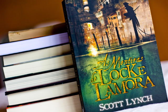 Foto da capa do livro As Mentiras de Locke Lamora