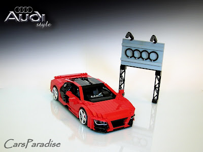 Audi on Lego Moc  Audi R8