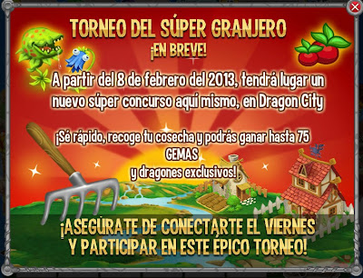 Torneo Del Super Granjero En Dragon City