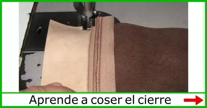 APRENDE A COSER UN CIERRE, IDEAL PARA PRINCIPIANTES