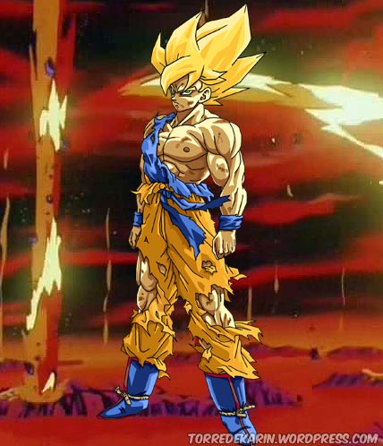 goku in dragon ball z 