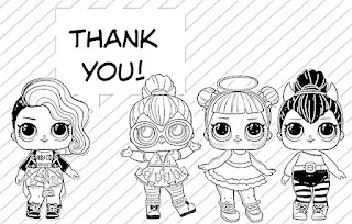 LOL Surprise! dolls coloring pages holiday.filminspector.com