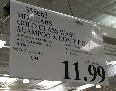 Deal for the Meguiar's GoldClass Car Wash Shampoo and Conditioner at Costco