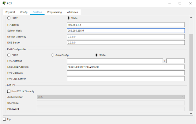 Cara Membuat Topologi Bus di Cisco Packet Tracer