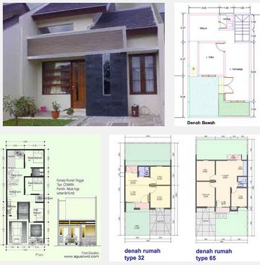  Denah  Rumah  Sederhana  3  Kamar  Tidur