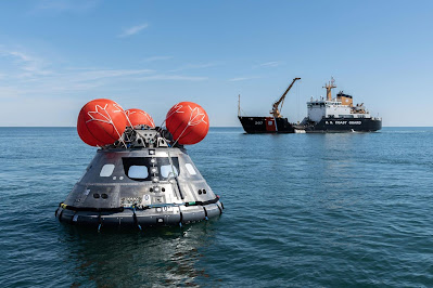 Orion capsule recovery