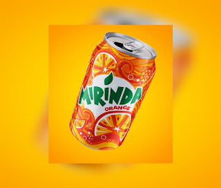 This is an illustraton representing the Mirinda brand (One of the Most Popular Soft Drink Brands)
