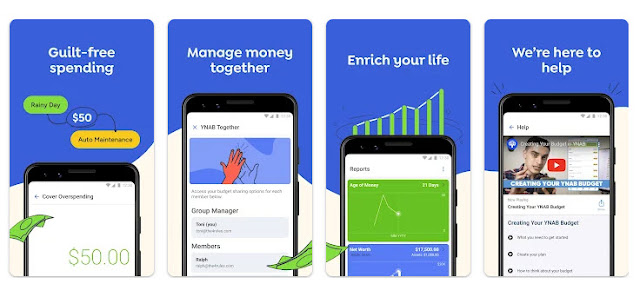 Aplikasi Pencatatan Keuangan Rumah Tangga YNAB