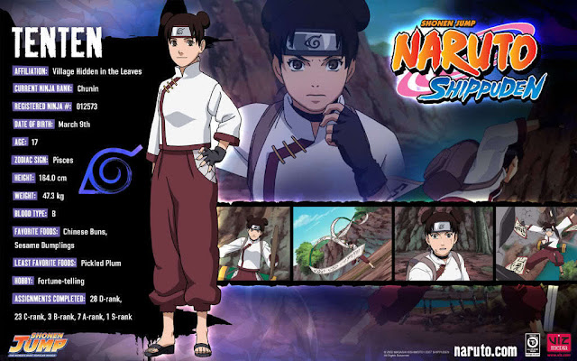 Tenten Naruto Shippuden anime hd wallpaper