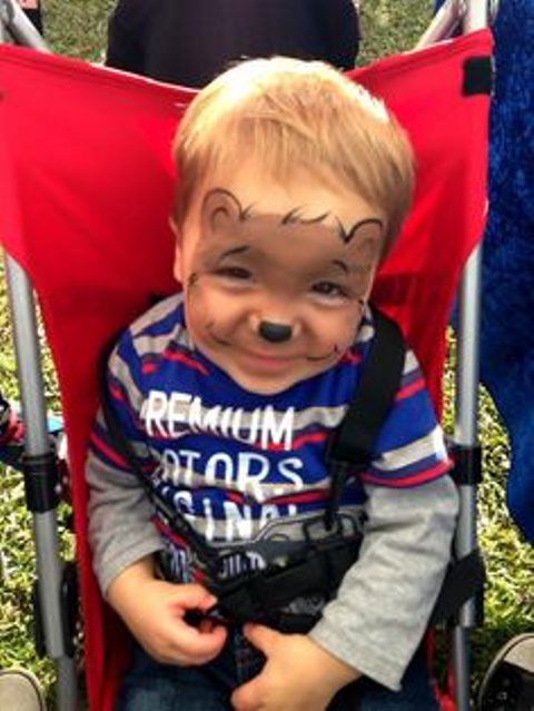 Cub Scout Bear Face Paint