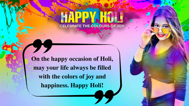 Holi Wishes In English