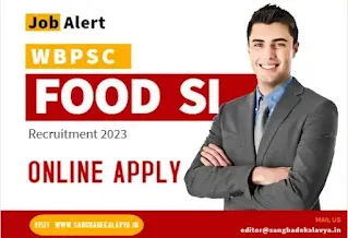 WBPSC Food SI Recruitment 2023