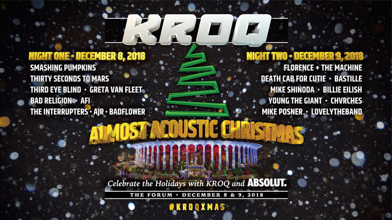 kroq almost acoustic christmas 2020 Kroq Almost Acoustic Christmas 2020 Pre Sales Mqnfqp New2020year Site kroq almost acoustic christmas 2020