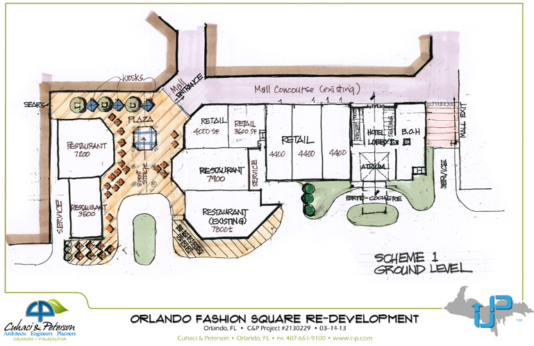 Fashion Square Mall Renderings Include a Hotel