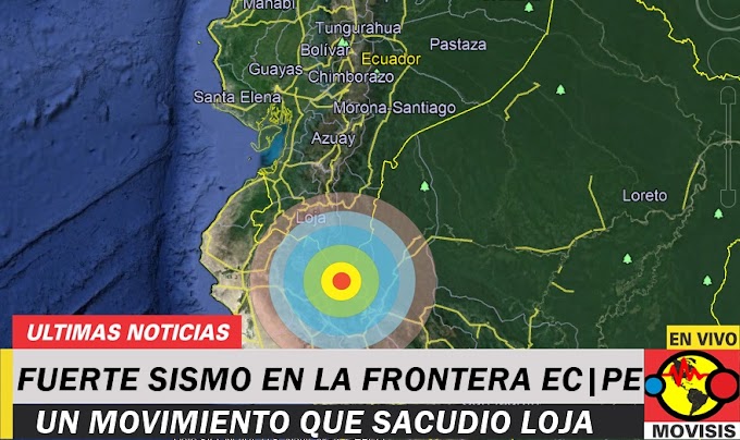 UN FUERTE SISMO SE HA LOGRADO PERCIBIR EN LA FRONTERA DE PERÚ ECUADOR | ALERTA MÁXIMA ⚠️