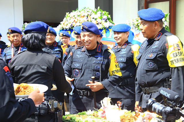 Perayakan HUT Brimob ke-77, Kapolri: Semoga Sukses Mengamankan KTT G20 HUT Brimob ke-77, Kapolri: Semoga Sukses Mengamankan KTT G20