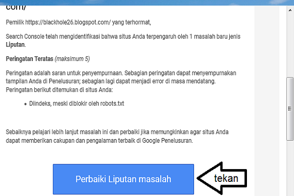 Perbaiki Liputan Masalah