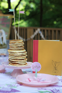Pancakes and Pearls Birthday Party