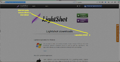 tutorial capture screen - lightshot