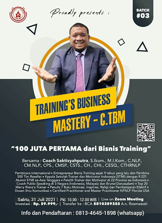 Certified Training Business Mastery Batch 3