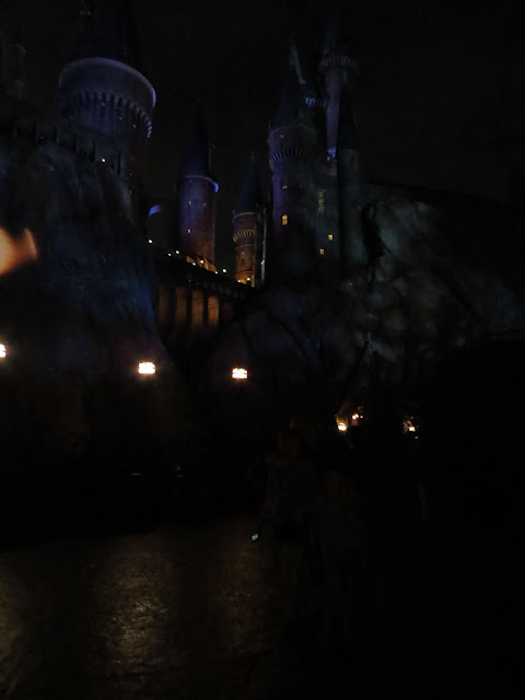 Hogwarts Castle at Night Wizarding World of Harry Potter Islands of Adventure Universal