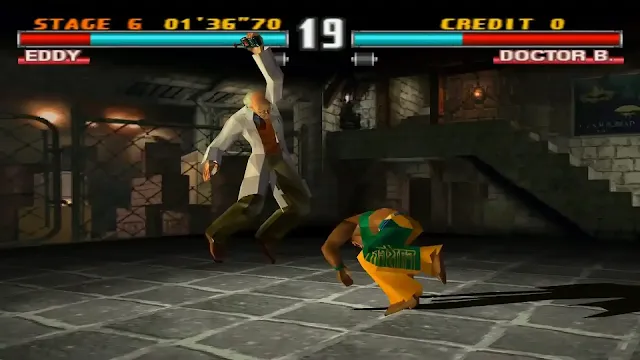 Tekken 3 PS1 multiplayer gameplay on ePSXe emulator