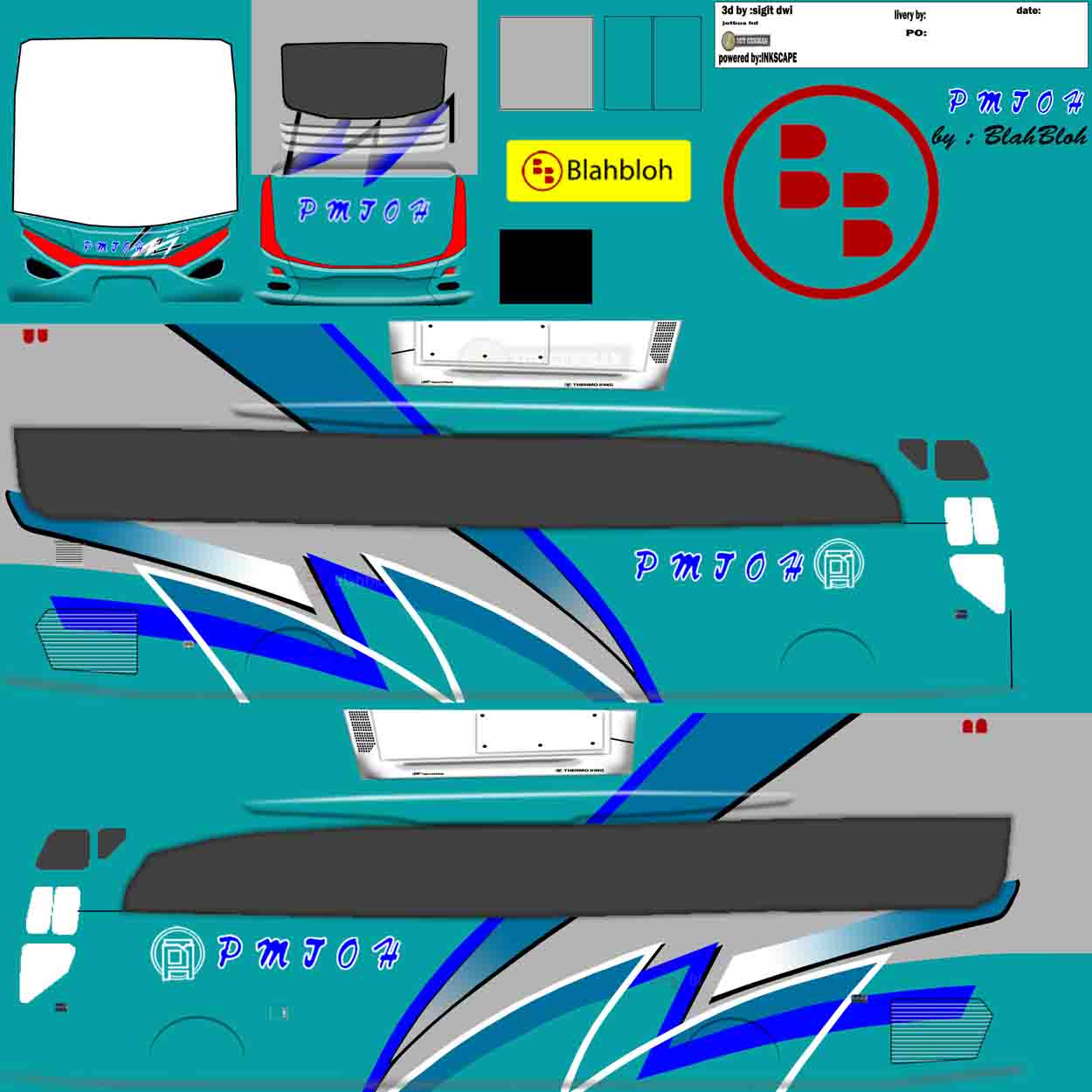download mod bussid pmtoh