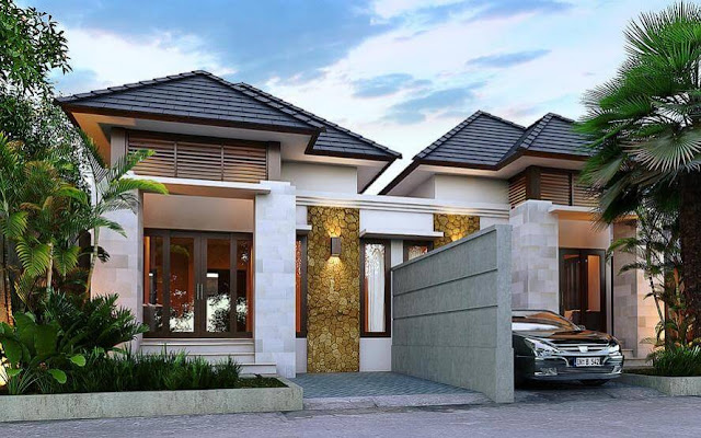 Desain Rumah Mewah 1 Lantai Model Terbaru Bargaya Modern