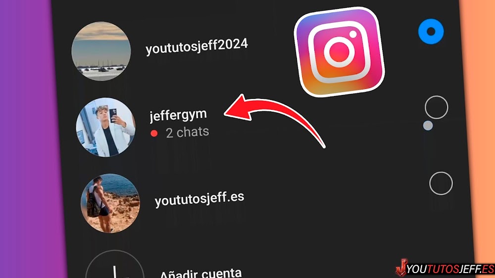 Como Crear Otra CUENTA de INSTAGRAM en el Mismo Celular 🟣