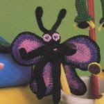 patron gratis mariposa amigurumi, free amigurumi pattern butterfly 