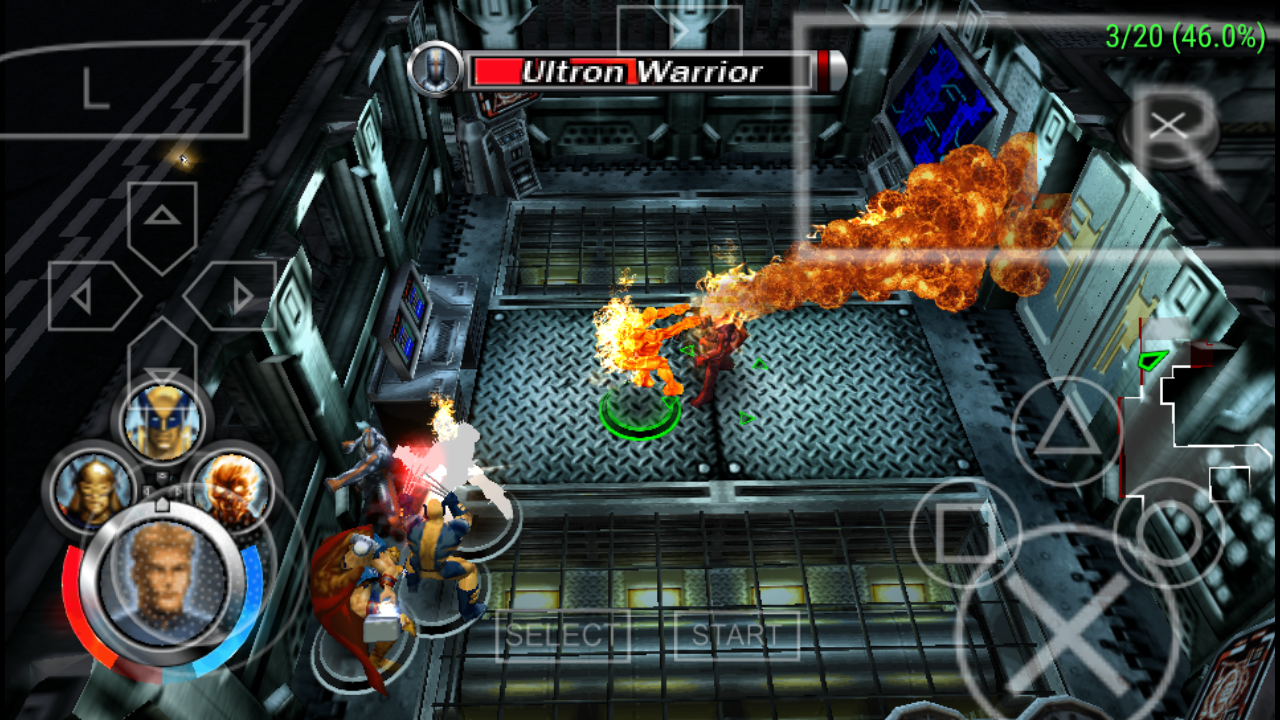 Marvel Ultimate Alliance .cso PPSSPP  Fauzi Mobile Games