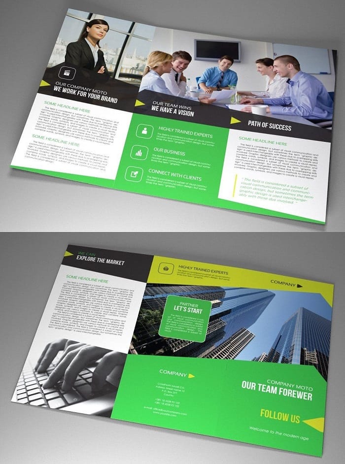 Adobe Indesign Corporate Brochure Template