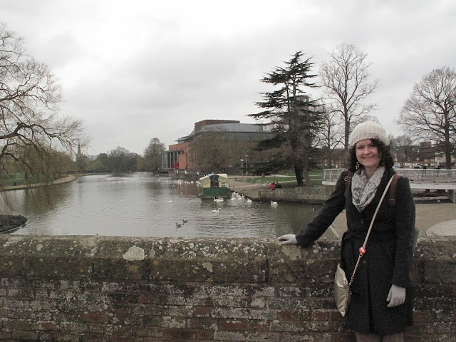 Me and the theater of the RSC. And a houseboat!