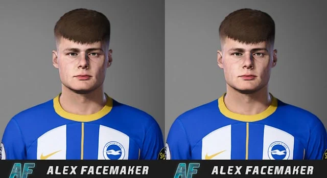 Evan Ferguson Face For eFootball PES 2021