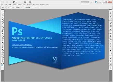 Screenshot Adobe Photoshop CS5
